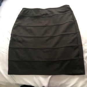 Black skirt